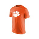 ナイキ レディース Tシャツ トップス Men 039 s Orange Clemson Tigers Disney 4 frac12 Player T-shirt Orange