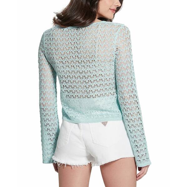  ǥ ˥å&  Women's Clarissa Tie-Front Cardigan Sweater ARCTIC SKY LUREX