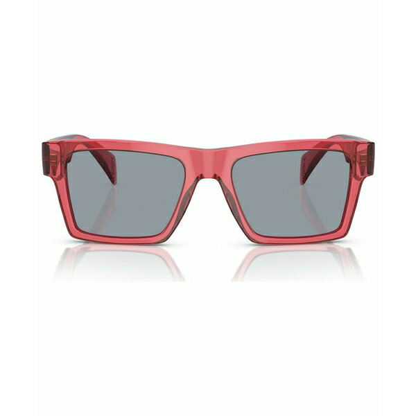 륵  󥰥饹 ꡼ Men's Sunglasses, VE4445 Transparent Red