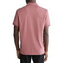 カルバン・クライン カルバンクライン メンズ シャツ トップス Men's Regular-Fit Smooth Cotton Monogram Logo Polo Shirt Wild Ginger