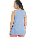 スタイルアンドコー レディース カットソー トップス Women's Layering Tank Top, XS-4X, Created for Macy's Blue Fog