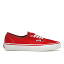 Vans バンズ メンズ スニーカー 【Vans Authentic】 サイズ US_4.5(23.5cm) Red