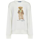 ラルフローレン レディース パーカー・スウェットシャツ アウター Polo Bear Sweatshirt White