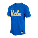 ナイキ メンズ ユニフォーム トップス UCLA Bruins Nike Replica Baseball Jersey Blue