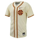 ナイキ メンズ ユニフォーム トップス USC Trojans Nike Replica FullButton Baseball Jersey Cream