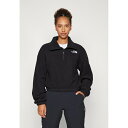 ノースフェイス レディース パーカー・スウェットシャツ アウター 100 GLACIER HALF ZIP FLEECE - Fleece jumper - black(4)