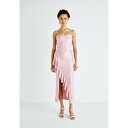 ヴァル ジー レディース ワンピース トップス WEDDING GRACE RUFFLE - Jersey dress - blush pink