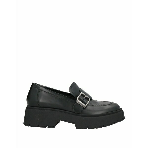 【送料無料】 ジャネット&ジャネット レディース スリッポン・ローファー シューズ Loafers Black