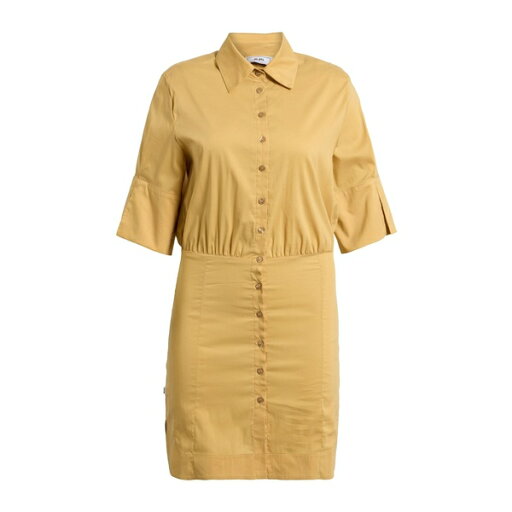 【送料無料】 ジジル レディース ワンピース トップス Mini dresses Yellow 【送料無料】 ジジル レディース ワンピース トップス Mini dresses Yellow