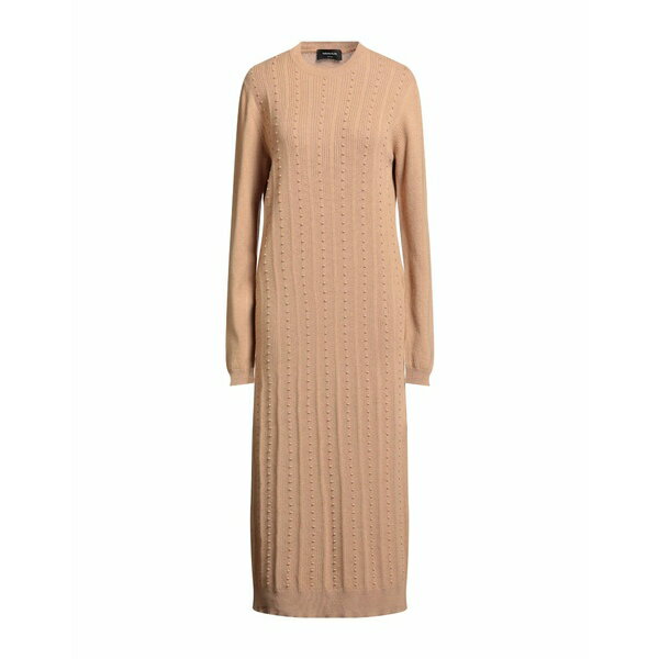 【送料無料】 ファビアナ フィリッピ レディース ワンピース トップス Midi dresses Beige(4)