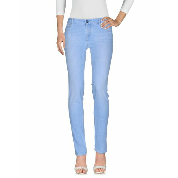 【送料無料】 ヤコブ コーエン レディース デニムパンツ ボトムス Jeans Blue