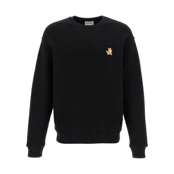 楽天astyメゾン キツネ メンズ パーカー・スウェットシャツ アウター 'speedy Fox Patch' Sweatshirt Black