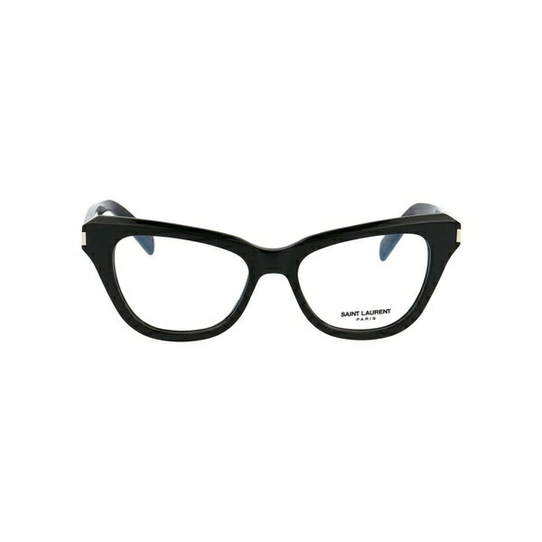 サンローラン アイウェア レディース サングラス＆アイウェア アクセサリー Cat-eye Frame Glasses 001 black black transpare(4)