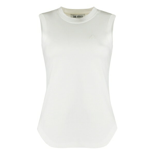 ジ アティコ レディース カットソー トップス Cotton Tank Top White