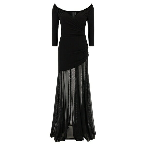 ノーマカマリ レディース ワンピース トップス Heart-shaped Neckline Bodysuit Black