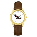 W[fB Y rv ANZT[ Saint Joseph's Hawks Unisex Team Logo Leather Wristwatch -