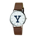 W[fB Y rv ANZT[ Yale Bulldogs Plexus Leather Watch -