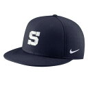 ナイキ メンズ 帽子 アクセサリー Penn State Nittany Lions Nike Aero True Baseball Performance Fitted Hat -