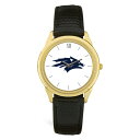 W[fB Y rv ANZT[ Nevada Wolf Pack Team Logo Leather Wristwatch -