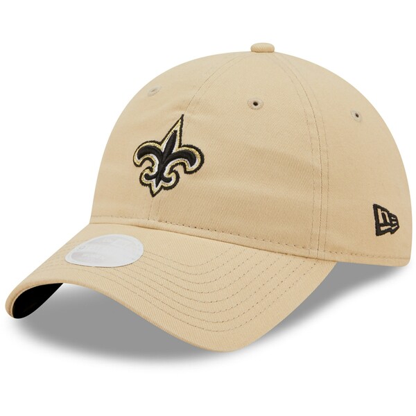 ˥塼 ǥ ˹ ꡼ New Orleans Saints New Era Women's Core Classic 2.0 9TWENTY Adjustable Hat Gold