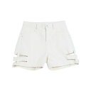 RICK OWENS リックオウエンス カジュアルパンツ ボトムス メンズ Denim shorts Ivory