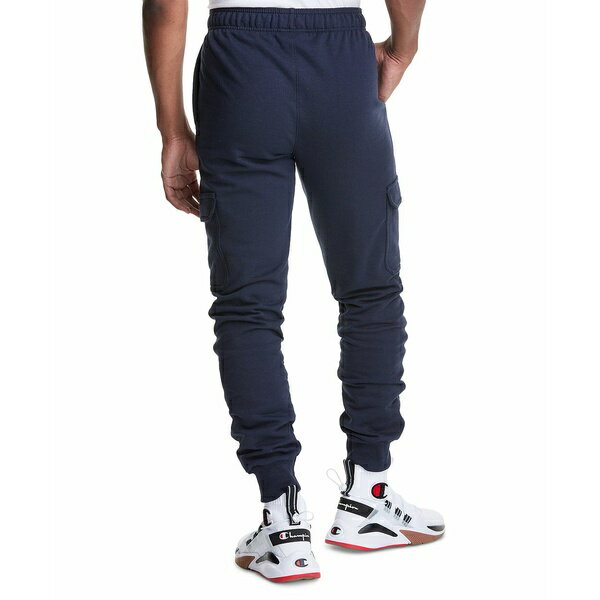 チャンピオン メンズ カジュアルパンツ ボトムス Men 039 s Powerblend Cargo Jogger Pants Navy