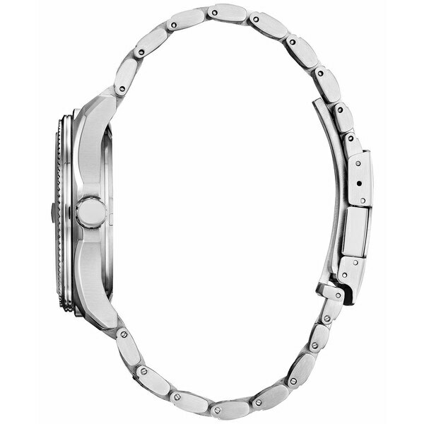  ǥ ӻ ꡼ Eco-Drive Men's Corso Classic Stainless Steel Bracelet Watch 42mm Black