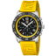 ルミノックス レディース 腕時計 アクセサリー Men's Swiss Chronograph Pacific Diver Yellow Rubber Strap Watch 44mm No Color