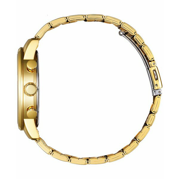 楽天astyシチズン レディース 腕時計 アクセサリー Men's Chronograph Quartz Gold-Tone Stainless Steel Bracelet Watch 42mm Gold