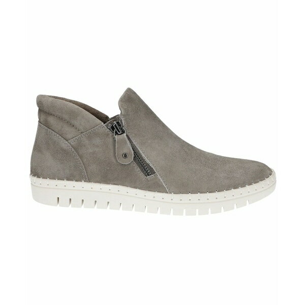 ٥ ǥ ֡ 塼 Women's Camberly Booties Gray Kid Suede Leather