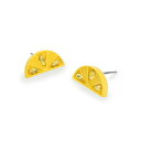 ベッツィジョンソン レディース ピアス＆イヤリング アクセサリー Faux Stone Lemon Stud Earrings Yellow