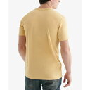 ラッキーブランド メンズ Tシャツ トップス Men's Venice Burnout Notch Short Sleeves T-shirt Jojoba