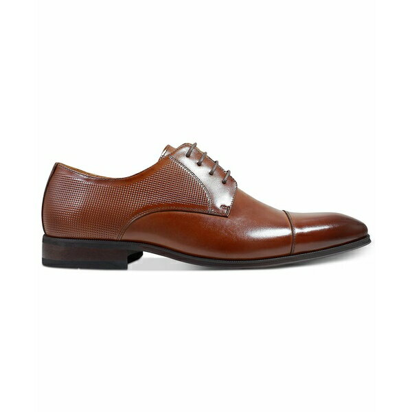 フローシャイム ビジネスシューズ メンズ フローシャイム メンズ ドレスシューズ シューズ Men's Calipa Cap-Toe Oxfords, Created for Macy's Scotch