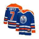 楽天astyミッチェル&ネス レディース Tシャツ トップス Men's Paul Coffey Royal Edmonton Oilers 1986 Blue Line Player Jersey Royal