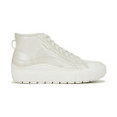 ドクター ショール レディース スニーカー シューズ Women 039 s Time Off Hi2 Platform Sneakers Metallic Pearl White Faux Leather