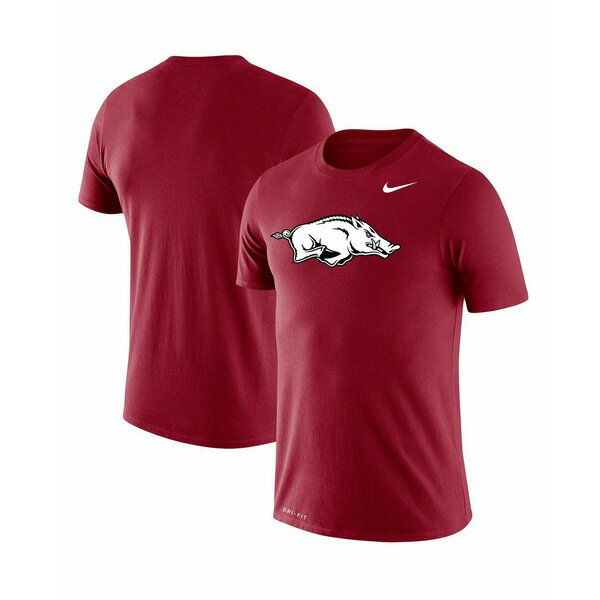 ナイキ レディース Tシャツ トップス Men's Crimson Arkansas Razorbacks Big and Tall Legend Primary Logo Performance T-shirt Crimson