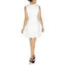 ドナリッコ レディース ワンピース トップス Ruffle-Hem Sheath Dress Ivory