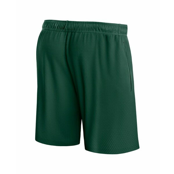 ファナティクス レディース カジュアルパンツ ボトムス Men's Hunter Green Milwaukee Bucks Post Up Mesh Shorts Hunter Green