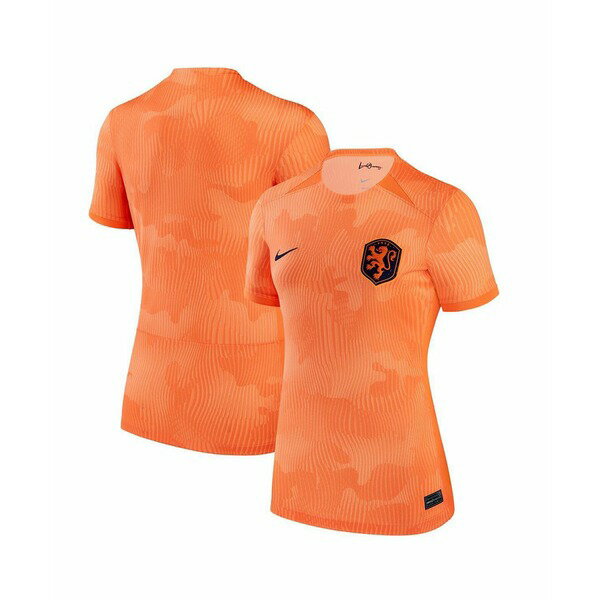 ʥ ǥ T ȥåץ Women's Orange Netherlands Women's National Team 2023 Home Stadium Replica Jersey Orange