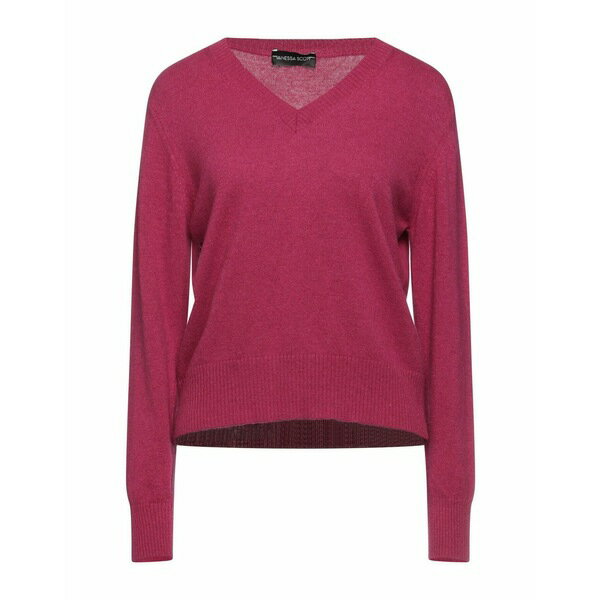 【送料無料】 ヴァネッサ スコット レディース ニット&セーター アウター Sweaters Magenta