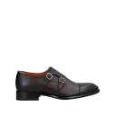 【送料無料】 サントーニ メンズ スリッポン・ローファー シューズ Loafers Brown(4)
