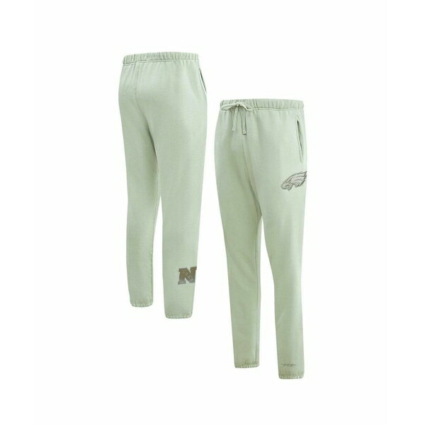 プロスタンダード メンズ カジュアルパンツ ボトムス Men's Light Green Philadelphia Eagles Neutral Fleece Sweatpants Light Green