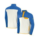 ファナティクス メンズ ジャケット&ブルゾン アウター Men's NFL x Darius Rucker Collection by Powder Blue, Cream Los Angeles Chargers Micro Fleece Quarter-Snap Jacket Powder Blue, Cream