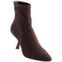 カールラガーフェルド レディース ブーツ シューズ Women's Kelsa Pull On Booties Chocolate