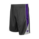 コロシアム メンズ カジュアルパンツ ボトムス Men's Charcoal Kansas State Wildcats Turnover Shorts Cha...