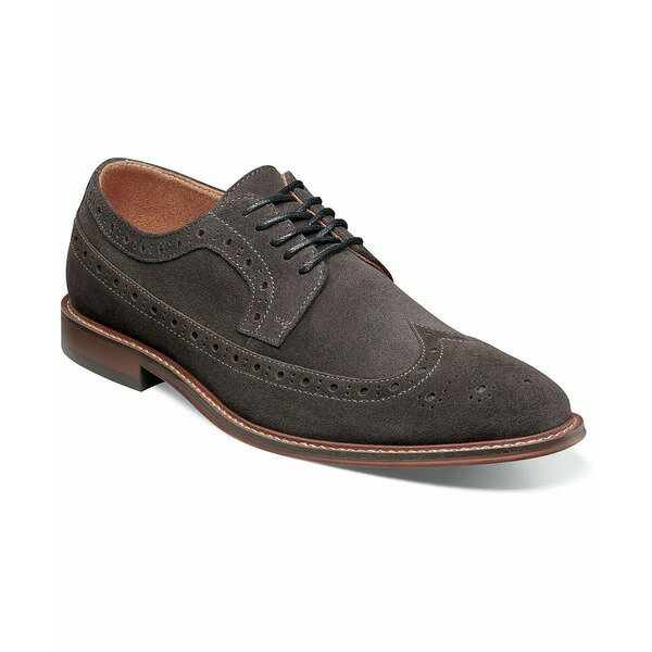 ステイシーアダムス メンズ ドレスシューズ シューズ Men's Marligan Wingtip Oxford Shoes Dark Gray