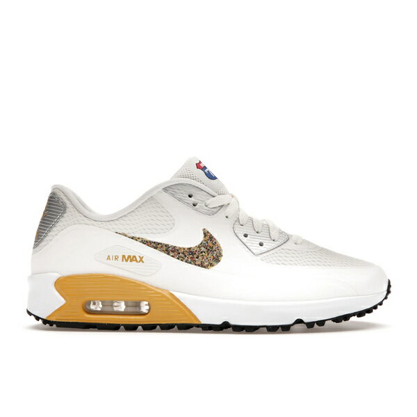 Nike ナイキ メンズ スニーカー 【Nike Air Max 90 Golf PGA Championship】 サイズ US_12(30.0cm) Summit White/White-Metallic Silver-Sanded Gold