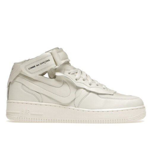 Nike ナイキ メンズ スニーカー 【Nike Air Force 1 Mid Comme des Garcons White】 サイズ US_10(28.0cm) White/White-BlackWhite Nike ナイキ メンズ スニーカー 【Nike Air Force 1 Mid Comme des Garcons White】 サイズ US_10(28.0cm) White/White-BlackWhite