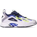 Reebok リーボック メンズ スニーカー 【Reebok DMX 1200 Low White Lime Navy】 サイズ US_7(25.0cm) White/Neon Lime-Navy