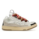 Lanvin ランバン メンズ スニーカー 【Lanvin Leather Curb White Ivory】 サイズ US_M_14 White/Ivory/...